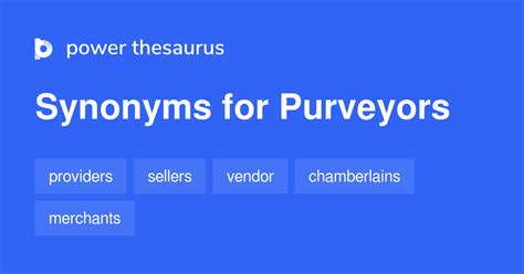 purveyor synonym